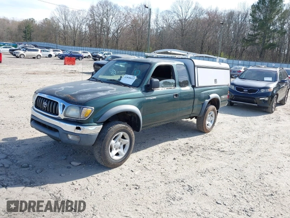 2002 Toyota Tacoma PreRunner z VIN 5TESN92N62Z119262, wystawiony jako IAAI lot #41848612 z przebiegiem 324 700 mil mil oraz . Historia ofert i sprzedaży dostępna na DreamBid. Obrazek 2.