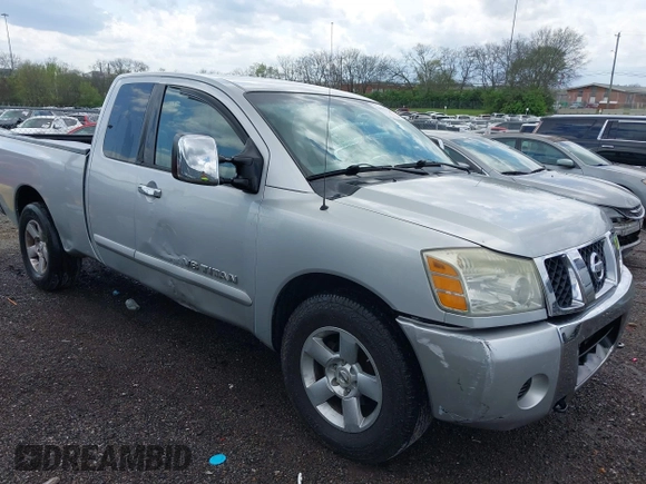 2005 Nissan Titan XE with VIN 1N6BA06A75N567013, listed as a IAAI auction lot 41971758 with 253,664 mi miles. Bid and sale history available at carsss.com. Image 6.