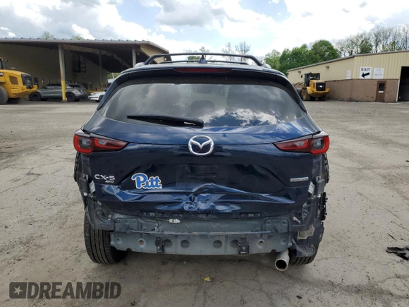 2023 Mazda CX-5 S Carbon Edition z VIN JM3KFBCM2P0162876, wystawiony jako Copart lot #55478635 z przebiegiem 34 652 mil mil oraz Szkoda całkowita • Salvage title. Historia ofert i sprzedaży dostępna na DreamBid. Obrazek 6.