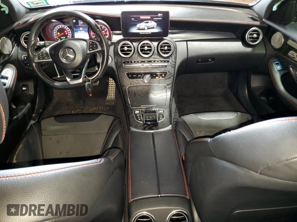 2016 Mercedes-Benz C 450 AMG with VIN 55SWF6EB1GU065276, listed as a Copart auction lot 51871165 with 85,879 mi miles and Salvage title. Bid and sale history available at DreamBid. Image 8.
