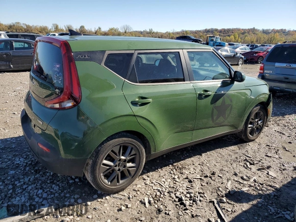 2022 Kia Soul EX with VIN KNDJ33AU4N7155552, listed as a Copart auction lot 79061484 with 92,089 mi miles and Salvage Title. Bid and sale history available at carsss.com. Image 3.