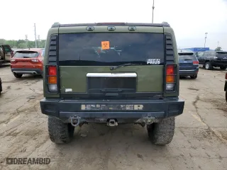 2003 Hummer H2 with VIN 5GRGN23U93H122807, listed as a Copart auction lot 54326474 with 161,945 mi miles and Salvage Title. Bid and sale history available at carsss.com. Image 6.