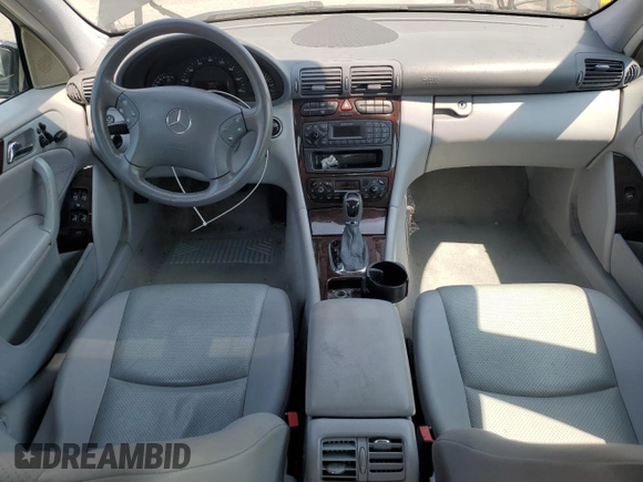 2004 Mercedes-Benz C 320 with VIN WDBRF64J64F506798, listed as a Copart auction lot 71308534 with 85,592 mi miles and Salvage Title. Bid and sale history available at DreamBid. Image 8.