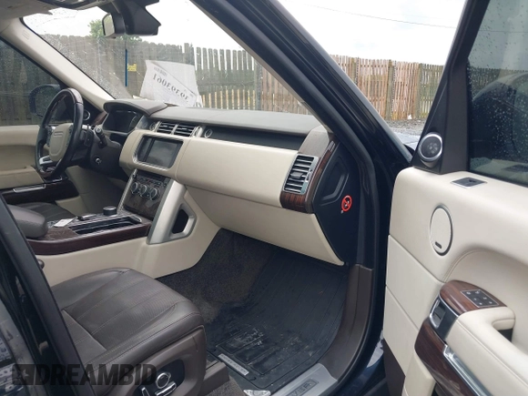 2016 Land Rover Range Rover Supercharged z VIN SALGS3EF7GA299281, wystawiony jako IAAI lot #40481154 z przebiegiem 92 123 mil mil oraz . Historia ofert i sprzedaży dostępna na DreamBid. Obrazek 5.