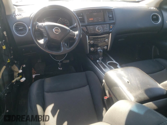 2018 Nissan Pathfinder S with VIN 5N1DR2MN0JC603115, listed as a Copart auction lot 46102035 with 114,220 mi miles and Salvage Title. Bid and sale history available at carsss.com. Image 8.