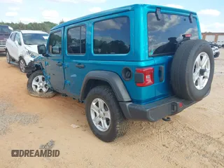 2020 Jeep Wrangler Unlimited Sport с VIN 1C4HJXDG4LW331133, выставлен на аукционе IAAI как лот 42154246 с пробегом 87 668 миль миль и . История ставок и продаж доступна на DreamBid. Изображение 3.