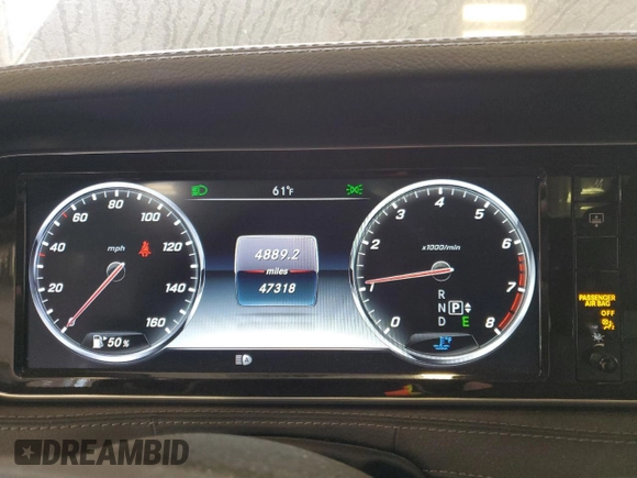 2015 Mercedes-Benz S 550 z VIN WDDUG8FBXFA122619, wystawiony jako Copart lot #56588865 z przebiegiem 47 318 mil mil oraz Tytuł czysty. Historia ofert i sprzedaży dostępna na DreamBid. Obrazek 9.
