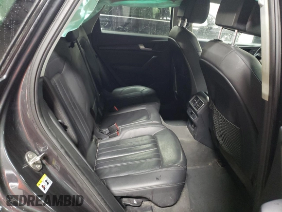 2019 Audi Q5 Premium with VIN WA1ANAFYXK2079977, listed as a Copart auction lot 46143885 with 41,468 mi miles and Salvage Title. Bid and sale history available at carsss.com. Image 10.