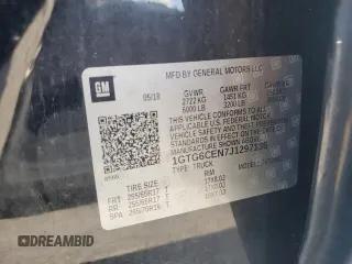 2018 GMC Canyon 4WD All Terrain w/Cloth with VIN 1GTG6CEN7J1297136, listed as a Copart auction lot 68429554 with 114,640 mi miles and Salvage Title. Bid and sale history available at carsss.com. Image 12.