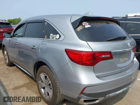 2020 Acura MDX with VIN 5J8YD3H39LL016466, listed as a IAAI auction lot 42376611 with 74,873 mi miles and . Bid and sale history available at DreamBid. Image 3.