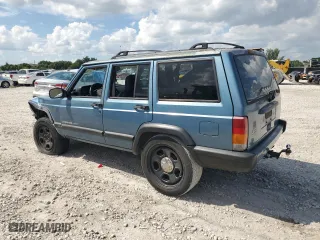 1999 Jeep Cherokee Sport with VIN 1J4FT68S6XL564281, listed as a Copart auction lot 72193874 with 0 mi miles and Salvage Title. Bid and sale history available at carsss.com. Image 2.