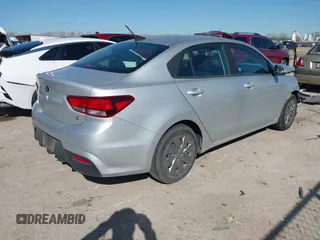 2020 Kia Rio LX with VIN 3KPA24AD5LE307716, listed as a IAAI auction lot 41774665 with 16,741 mi miles and . Bid and sale history available at DreamBid. Image 4.