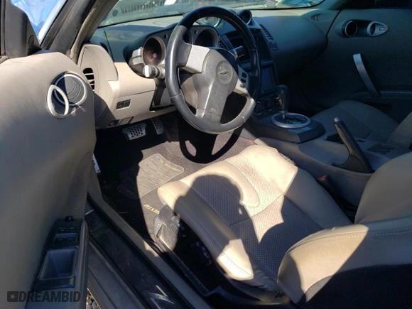 2003 Nissan 350Z Enthusiast with VIN JN1AZ34DX3T108690, listed as a Copart auction lot 77674144 with 153,380 mi miles and Salvage Title. Bid and sale history available at carsss.com. Image 8.