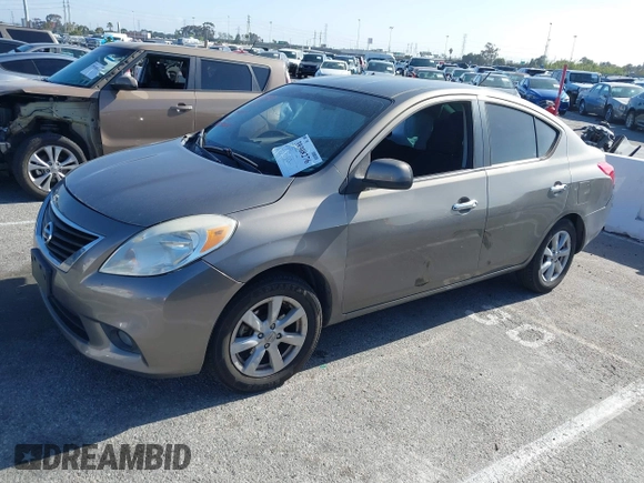 2012 Nissan Versa SL with VIN 3N1CN7AP2CL823686, listed as a IAAI auction lot 42184560 with 123,076 mi miles and . Bid and sale history available at DreamBid. Image 2.