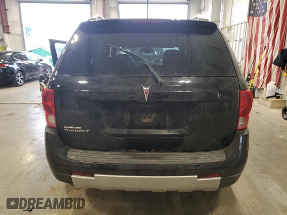 2007 Pontiac Torrent z VIN 2CKDL63F576039740, wystawiony jako Copart lot #53430775 z przebiegiem 199 826 mil mil oraz Nie do naprawy • Non repairable. Historia ofert i sprzedaży dostępna na DreamBid. Obrazek 6.