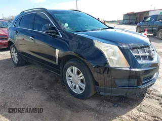 2012 Cadillac SRX with VIN 3GYFNGE30CS628400, listed as a IAAI auction lot 41274878 with 253,030 mi miles. Bid and sale history available at carsss.com. Image 1.