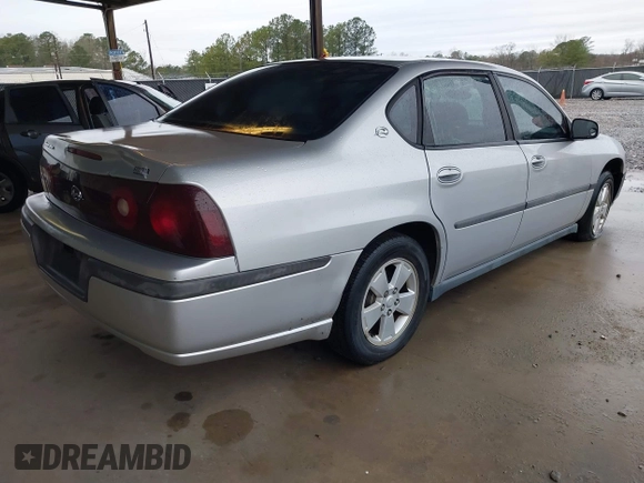 2004 Chevrolet Impala with VIN 2G1WF52E649136930, listed as a IAAI auction lot 41584522 with 141,104 mi miles and . Bid and sale history available at carsss.com. Image 4.