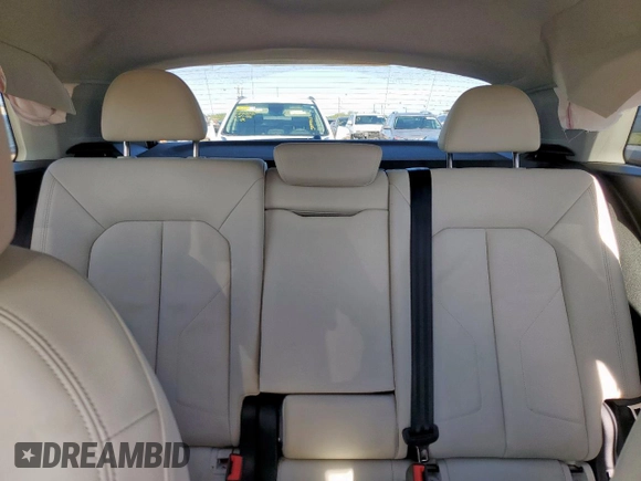 2023 Audi Q3 S line Premium with VIN WA1DECF35P1054849, listed as a Copart auction lot 58766615 with 43,588 mi miles and Salvage title. Bid and sale history available at DreamBid. Image 10.