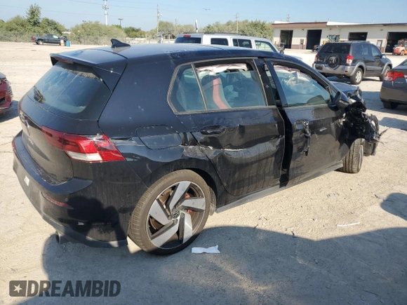 2022 Volkswagen Golf GTI SE with VIN WVWN87CD7NW199767, listed as a Copart auction lot 70205224 with 51,550 mi miles and Salvage Title. Bid and sale history available at carsss.com. Image 3.
