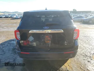 2021 Ford Explorer with VIN 1FMSK7BH2MGA22492, listed as a Copart auction lot 44423345 with 83,402 mi miles and Salvage Title. Bid and sale history available at carsss.com. Image 6.