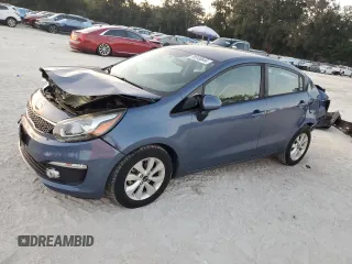 2017 Kia Rio EX with VIN KNADN4A39H6058651, listed as a Copart auction lot 78349644 with 43,859 mi miles and Salvage Title. Bid and sale history available at carsss.com. Image 1.