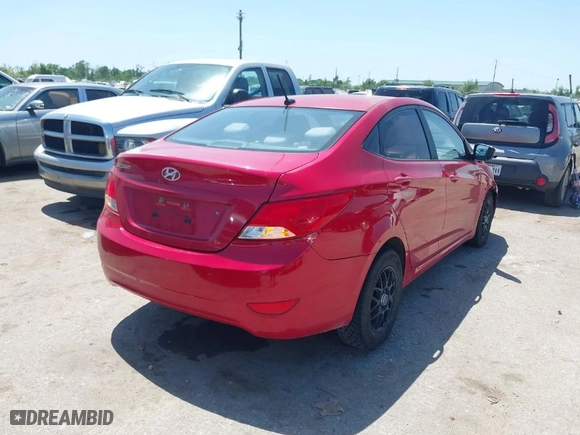 2016 Hyundai Accent SE with VIN KMHCT4AE6GU963876, listed as a IAAI auction lot 41996278 with 115,466 mi miles. Bid and sale history available at carsss.com. Image 4.