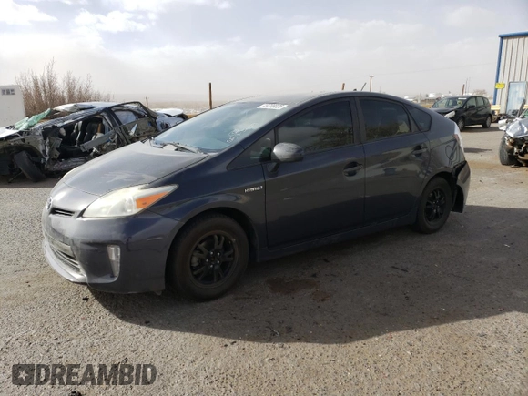2013 Toyota Prius One with VIN JTDKN3DU1D5659951, listed as a Copart auction lot 49708025 with 125,471 mi miles and Salvage Title. Bid and sale history available at carsss.com. Image 1.
