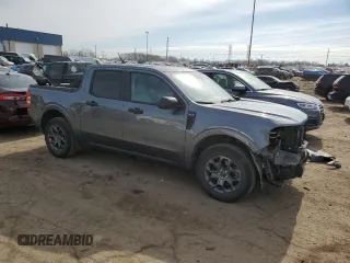 2022 Ford Maverick XL with VIN 3FTTW8F93NRA61219, listed as a Copart auction lot 48028675 with 37,570 mi miles and Salvage Title. Bid and sale history available at DreamBid. Image 4.