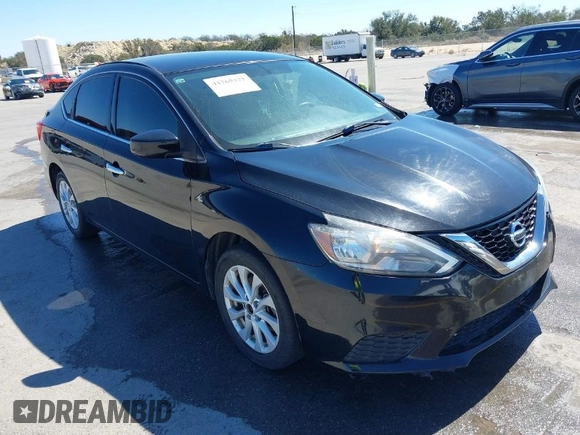 2018 Nissan Sentra SV with VIN 3N1AB7AP4JL641839, listed as a IAAI auction lot 41765372 with 164,407 mi miles and . Bid and sale history available at DreamBid. Image 1.