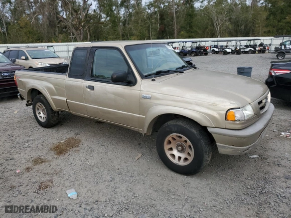 2002 Mazda B-Series 2WD Truck DS with VIN 4F4YR16V92TM21743, listed as a Copart auction lot 88746485 with 154,288 mi miles and Clean Title. Bid and sale history available at carsss.com. Image 4.
