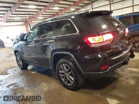 2018 Jeep Grand Cherokee Limited with VIN 1C4RJFBT0JC204151, listed as a Copart auction lot 48154655 with 75,296 mi miles and Clean title. Bid and sale history available at DreamBid. Image 2.