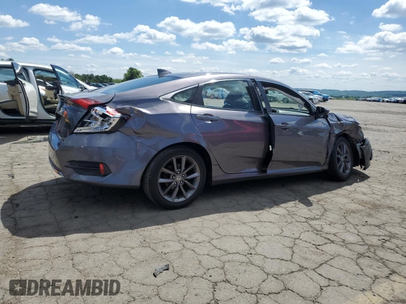 2020 Honda Civic EX-L z VIN 19XFC1F74LE208728, wystawiony jako Copart lot #55990835 z przebiegiem 150 354 mil mil oraz Szkoda całkowita • Salvage title. Historia ofert i sprzedaży dostępna na DreamBid. Obrazek 3.