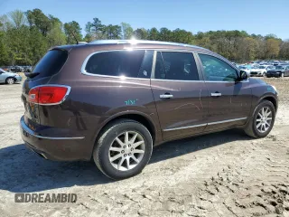 2016 Buick Enclave Leather with VIN 5GAKVBKD5GJ149659, listed as a Copart auction lot 51893065 with 201,585 mi miles and Salvage Title. Bid and sale history available at carsss.com. Image 3.