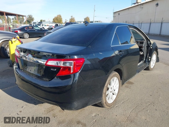 2012 Toyota Camry SE with VIN 4T1BK1FK3CU502477, listed as a IAAI auction lot 40921665 with 1 mi miles. Bid and sale history available at carsss.com. Image 4.