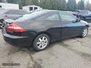 2005 Honda Accord Cpe LX V6 SE with VIN 1HGCM82485A017244, listed as a Copart auction lot 75055174 with 158,654 mi miles and Salvage Title. Bid and sale history available at carsss.com. Image 3.