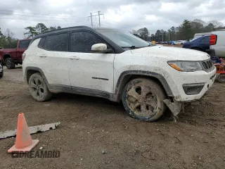 2019 Jeep Compass Altitude with VIN 3C4NJCBB9KT664922, listed as a Copart auction lot 45175545 with 99,665 mi miles and Salvage Title. Bid and sale history available at carsss.com. Image 4.