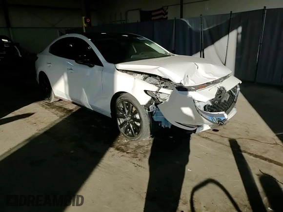 2022 Mazda 3 2.5 Turbo with VIN JM1BPBAY2N1502028, listed as a Copart auction lot 80919194 with 52,055 mi miles and Salvage Title. Bid and sale history available at DreamBid. Image 14.