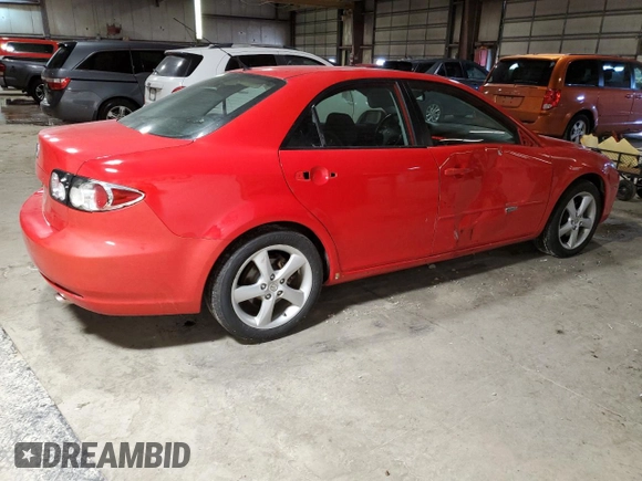 2008 Mazda 6 i Sport VE with VIN 1YVHP80C885M47093, listed as a Copart auction lot 46469675 with 68,773 mi miles and Salvage Title. Bid and sale history available at carsss.com. Image 3.