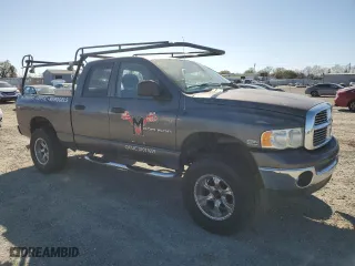 2003 Dodge Ram 1500 ST with VIN 1D7HU18D33J650840, listed as a Copart auction lot 48255225 with 0 mi miles and Clean Title. Bid and sale history available at carsss.com. Image 4.