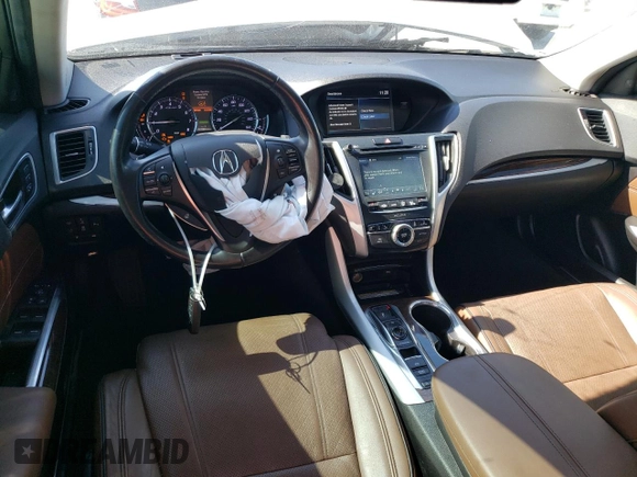 2020 Acura TLX w/Advance Pkg with VIN 19UUB3F86LA000062, listed as a Copart auction lot 77369314 with 71,806 mi miles and Salvage Title. Bid and sale history available at carsss.com. Image 8.