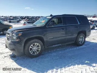 2018 Chevrolet Tahoe LT with VIN 1GNSKBKC0JR158283, listed as a Copart auction lot 45918265 with 0 mi miles and Salvage Title. Bid and sale history available at carsss.com. Image 1.