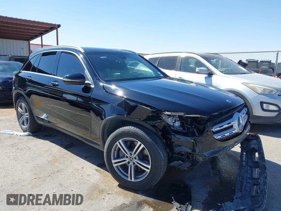 2021 Mercedes-Benz GLC 300 with VIN W1N0G8EBXMF984449, listed as a IAAI auction lot 42078933 with 35,857 mi miles and . Bid and sale history available at DreamBid. Image 1.