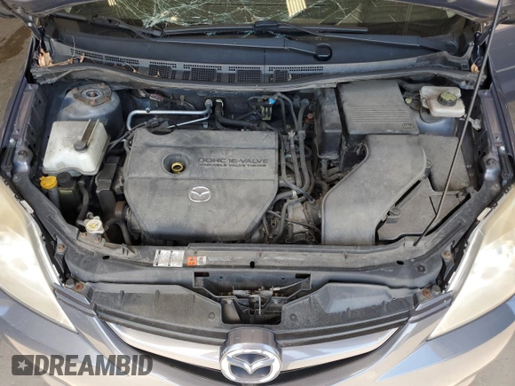 2008 Mazda 5 Sport with VIN JM1CR293880306452, listed as a Copart auction lot 63686425 with 102,988 mi miles and Salvage title. Bid and sale history available at DreamBid. Image 12.