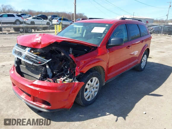 2016 Dodge Journey SE with VIN 3C4PDCAB2GT165839, listed as a IAAI auction lot 42045161 with 147,007 mi miles and . Bid and sale history available at DreamBid. Image 17.