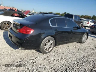 2012 Infiniti G25 Sedan Journey with VIN JN1DV6AP6CM810735, listed as a Copart auction lot 53144305 with 143,993 mi miles and Clean Title. Bid and sale history available at carsss.com. Image 3.