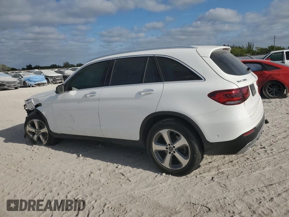 2022 Mercedes-Benz GLC 300 with VIN W1N0G8DB4NV394837, listed as a Copart auction lot 53831495 with 47,113 mi miles and Non repairable. Bid and sale history available at DreamBid. Image 2.