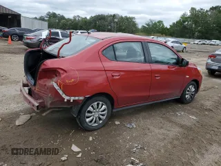 2019 Mitsubishi Mirage G4 ES with VIN ML32F3FJ2KHF09090, listed as a Copart auction lot 49980244 with 93,499 mi miles and Salvage Title. Bid and sale history available at carsss.com. Image 3.