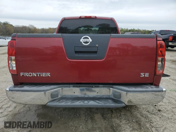2006 Nissan Frontier SE with VIN 1N6AD06U76C466659, listed as a Copart auction lot 52045855 with 218,985 mi miles and Salvage title. Bid and sale history available at DreamBid. Image 6.