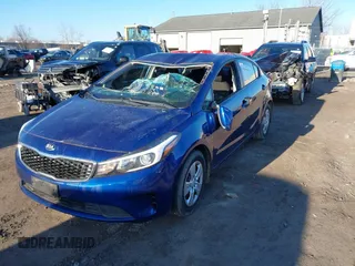 2017 Kia Forte LX with VIN 3KPFK4A76HE161141, listed as a IAAI auction lot 41856798 with 50,584 mi miles. Bid and sale history available at carsss.com. Image 17.