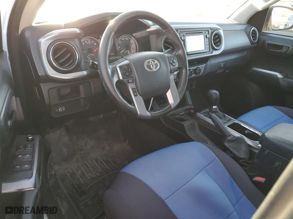 2016 Toyota Tacoma SR5 with VIN 3TMBZ5DN2GM002504, listed as a Copart auction lot 80988494 with 115,230 mi miles and Salvage Title. Bid and sale history available at carsss.com. Image 8.
